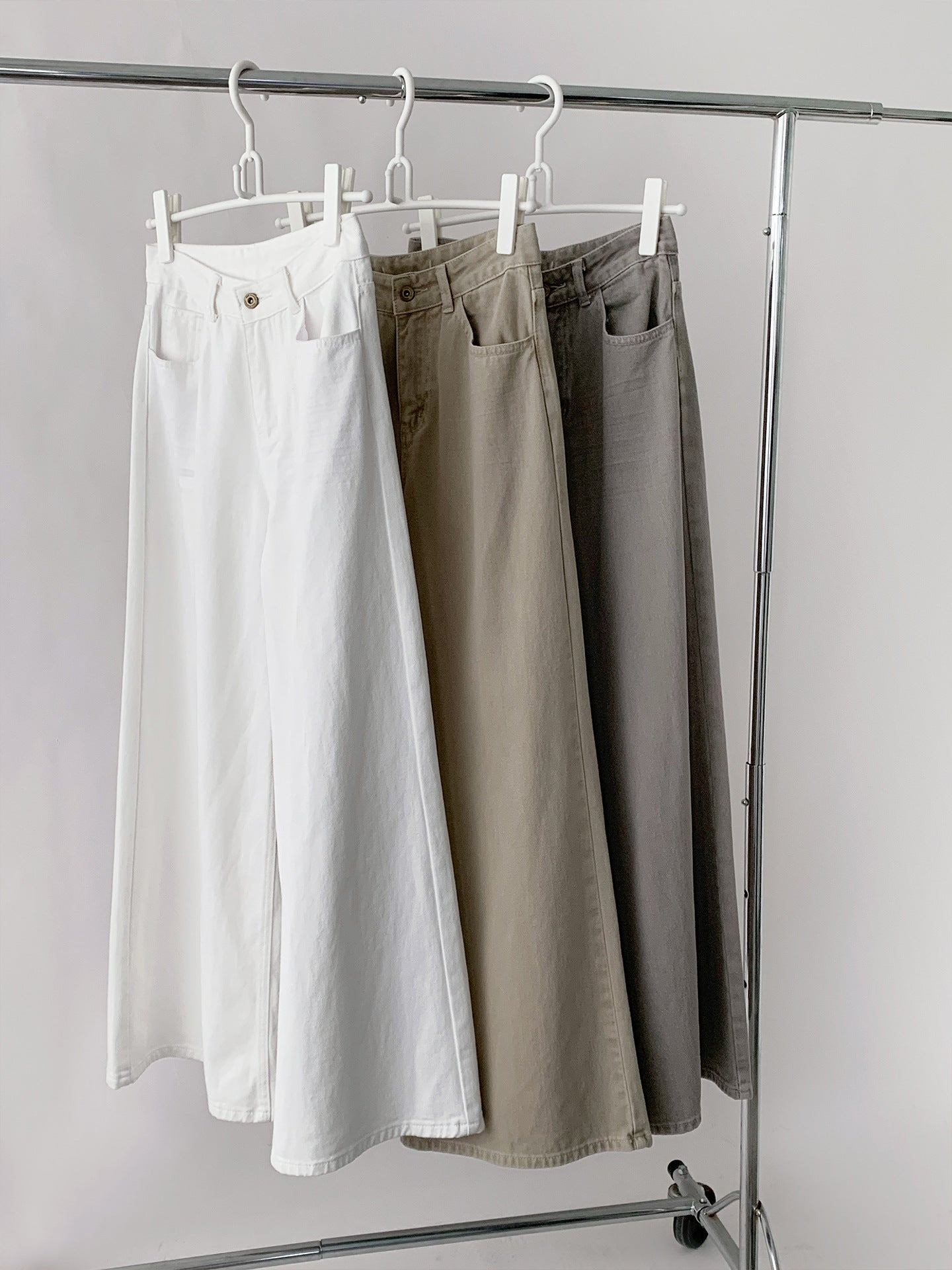 Wide-leg Baggy Casual Jeans