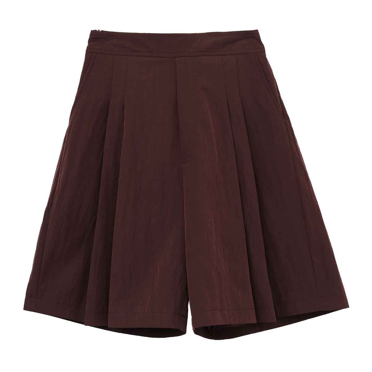 Functional Wide-Leg Shorts