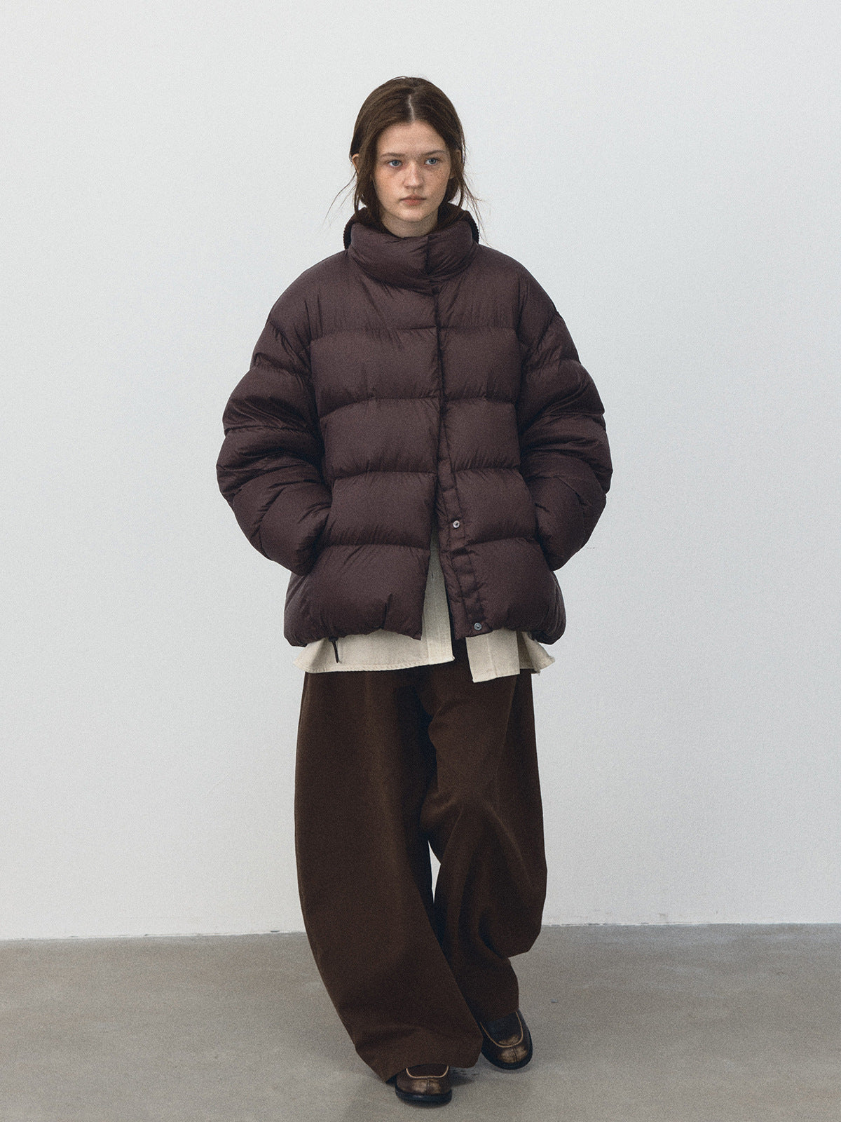 Oversized Light Puffer Jacket