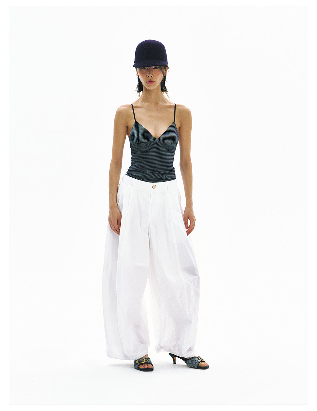 Super Baggy High-Waisted Parachute Pants