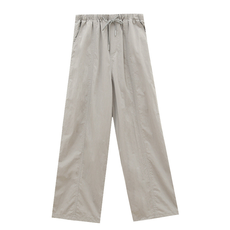 Drawstring Outdoor Casual Lazy Style Pants
