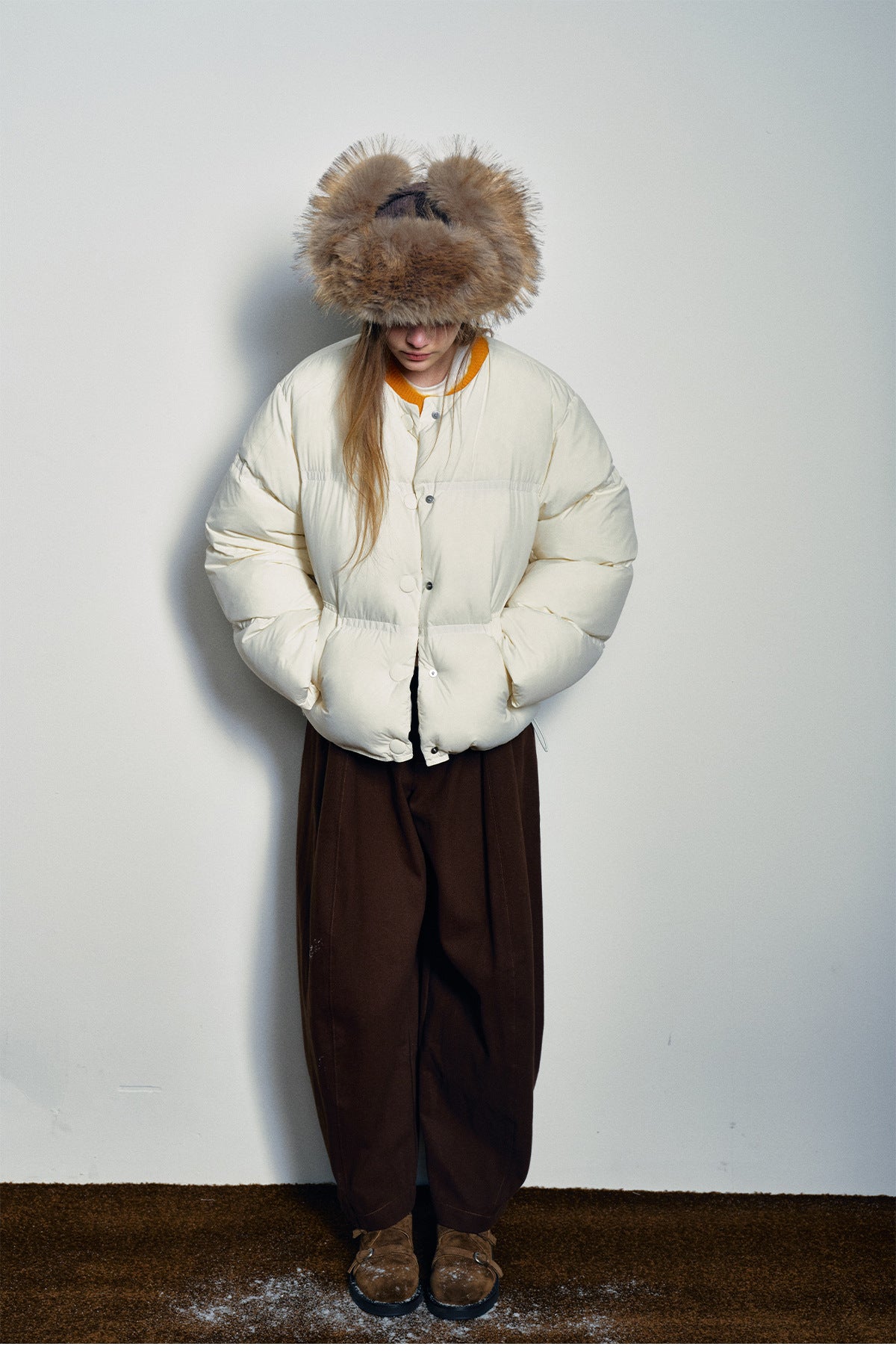 Cloud Puff Round-Neck Down Puffer Jacket