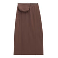 Waist Bag A-Line Maxi Skirt