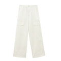 High Waist Utility Straight Leg Cargo Pants