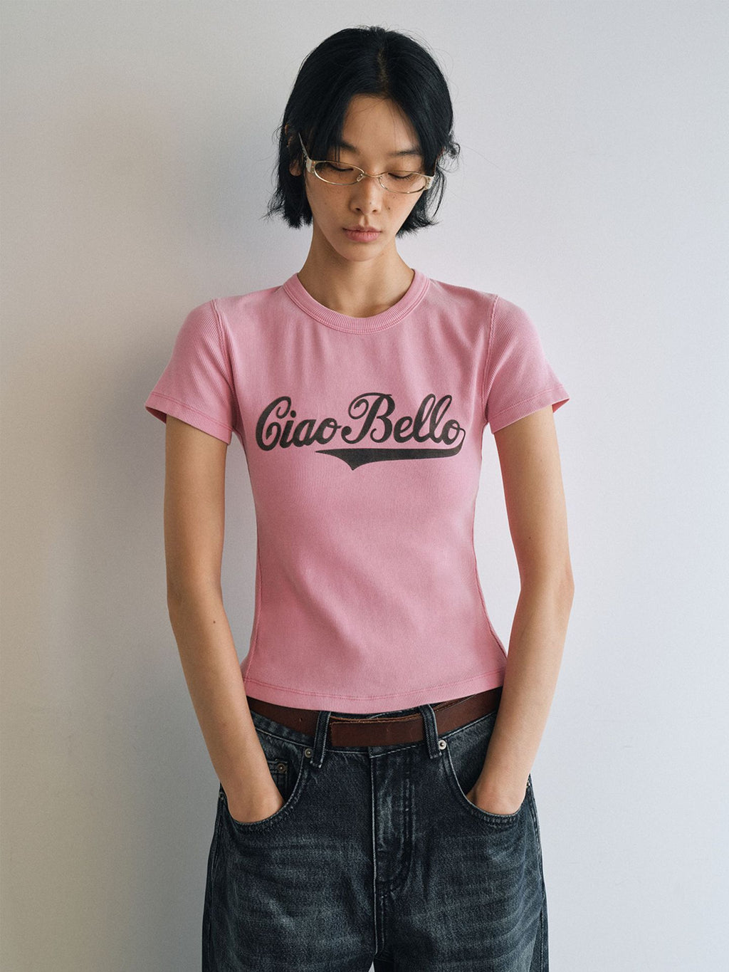 Ciao Bella Crew Neck T-Shirt