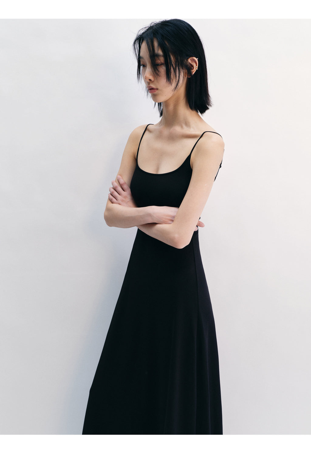 Casual Square Neck Cami Dress