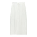Solid Bubble Maxi Skirt