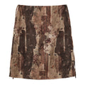 Vintage Style Floral Print Straight Midi Skirt