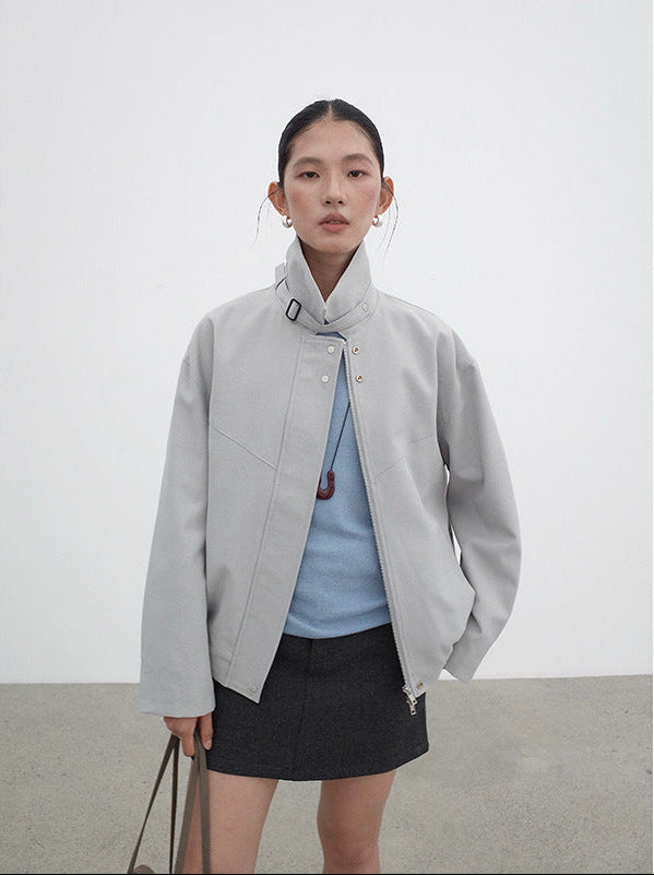 Stand-up Collar Jacket