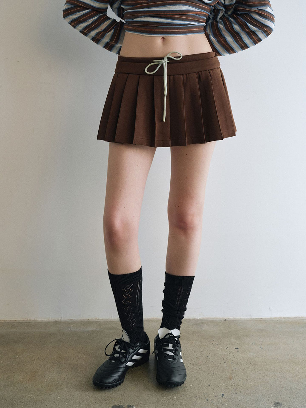 Classic Versatile Pleated Mini Skirt