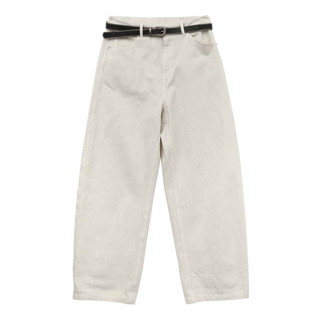 Straight-Leg Casual Pants