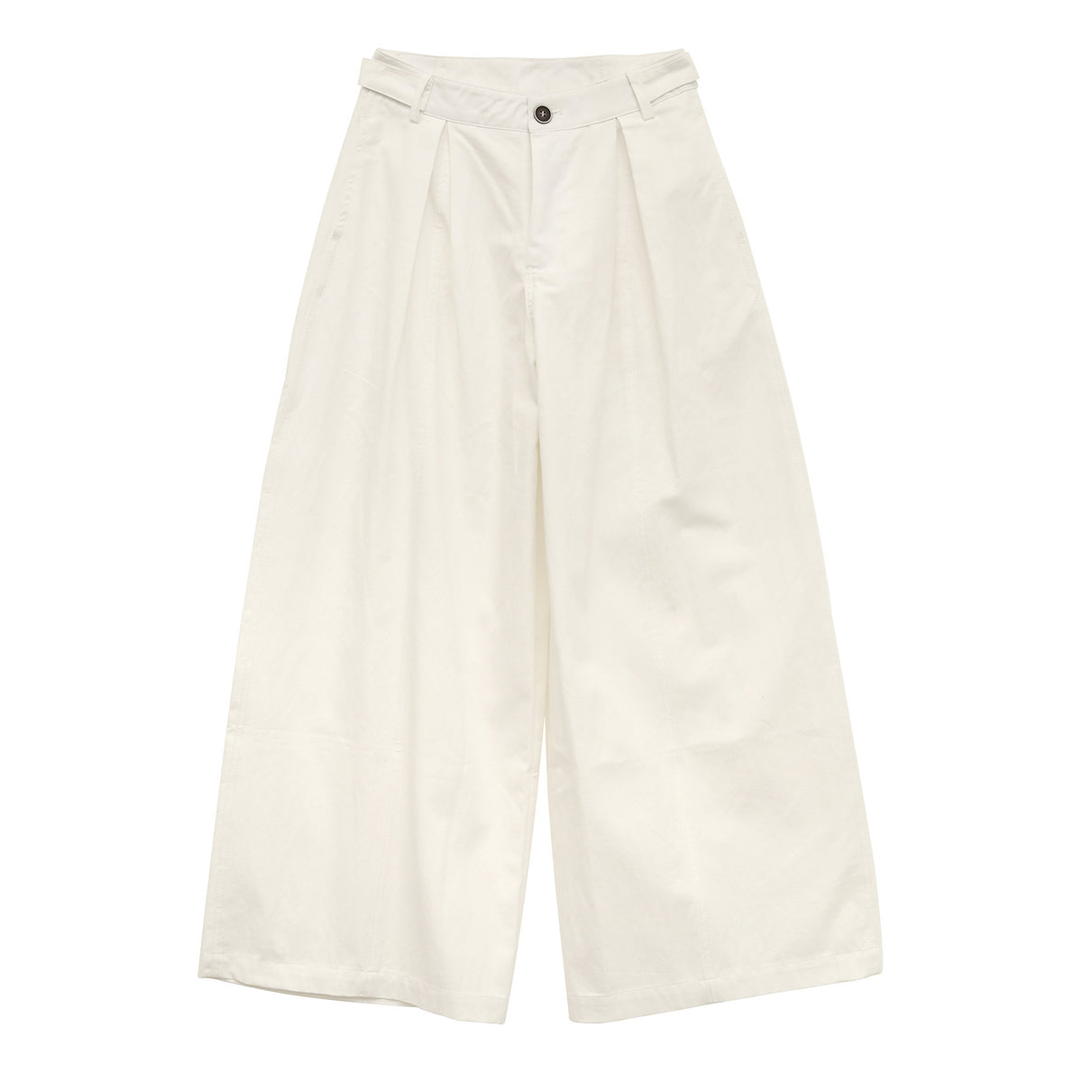 Pleated Casual Wide-leg Pants