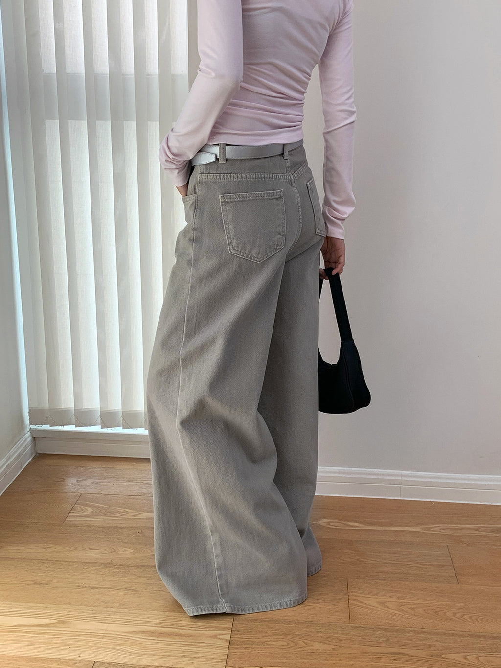 Wide-leg Baggy Casual Jeans