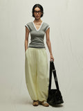 Comfortable Baggy Low-Rise Cotton Sweatpants