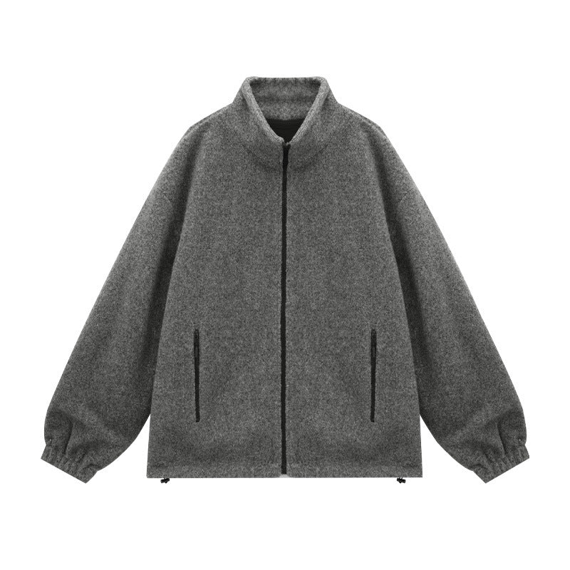 Oversized Polar Fleece Full Zip Jacket