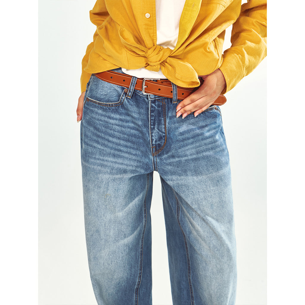 Double-layer Top-grain Leather Belt
