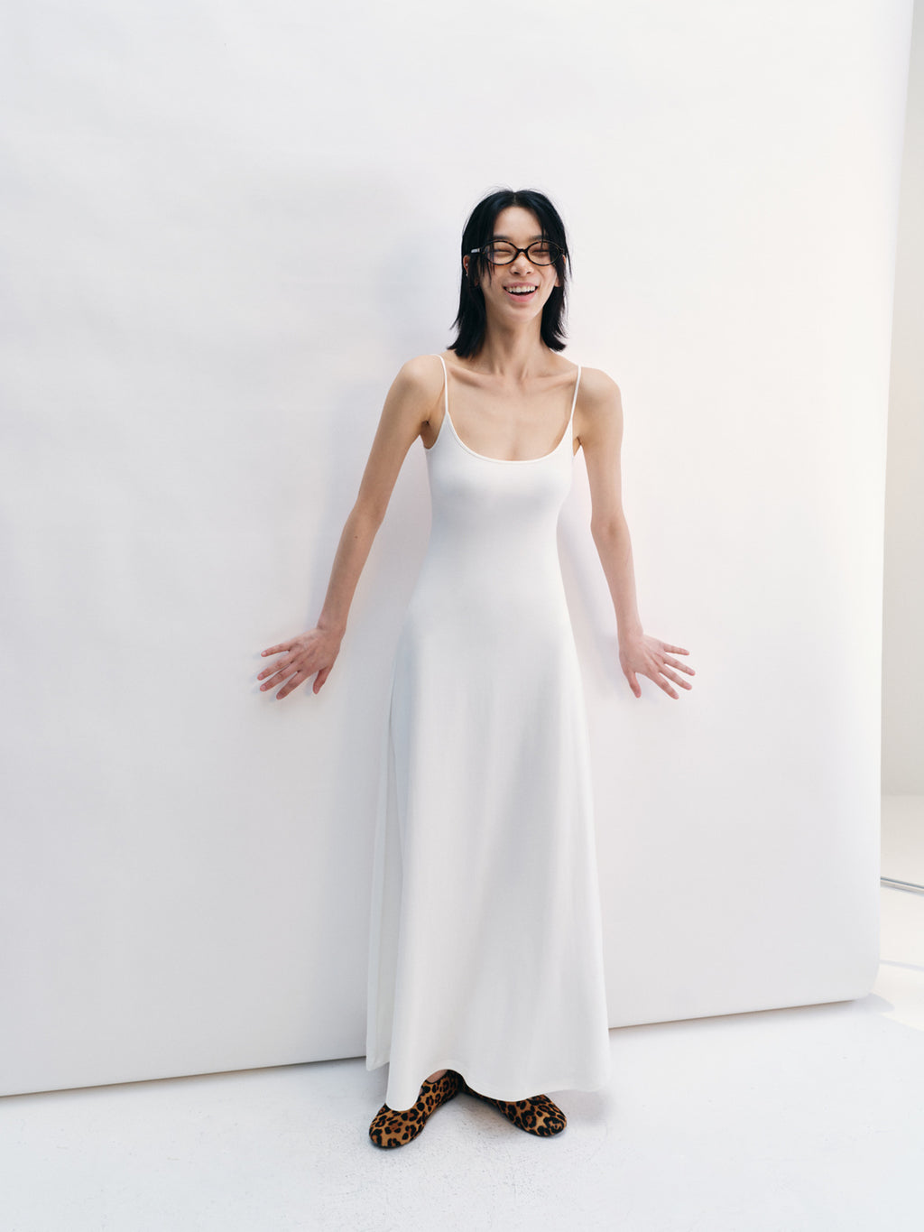 Casual Square Neck Cami Dress