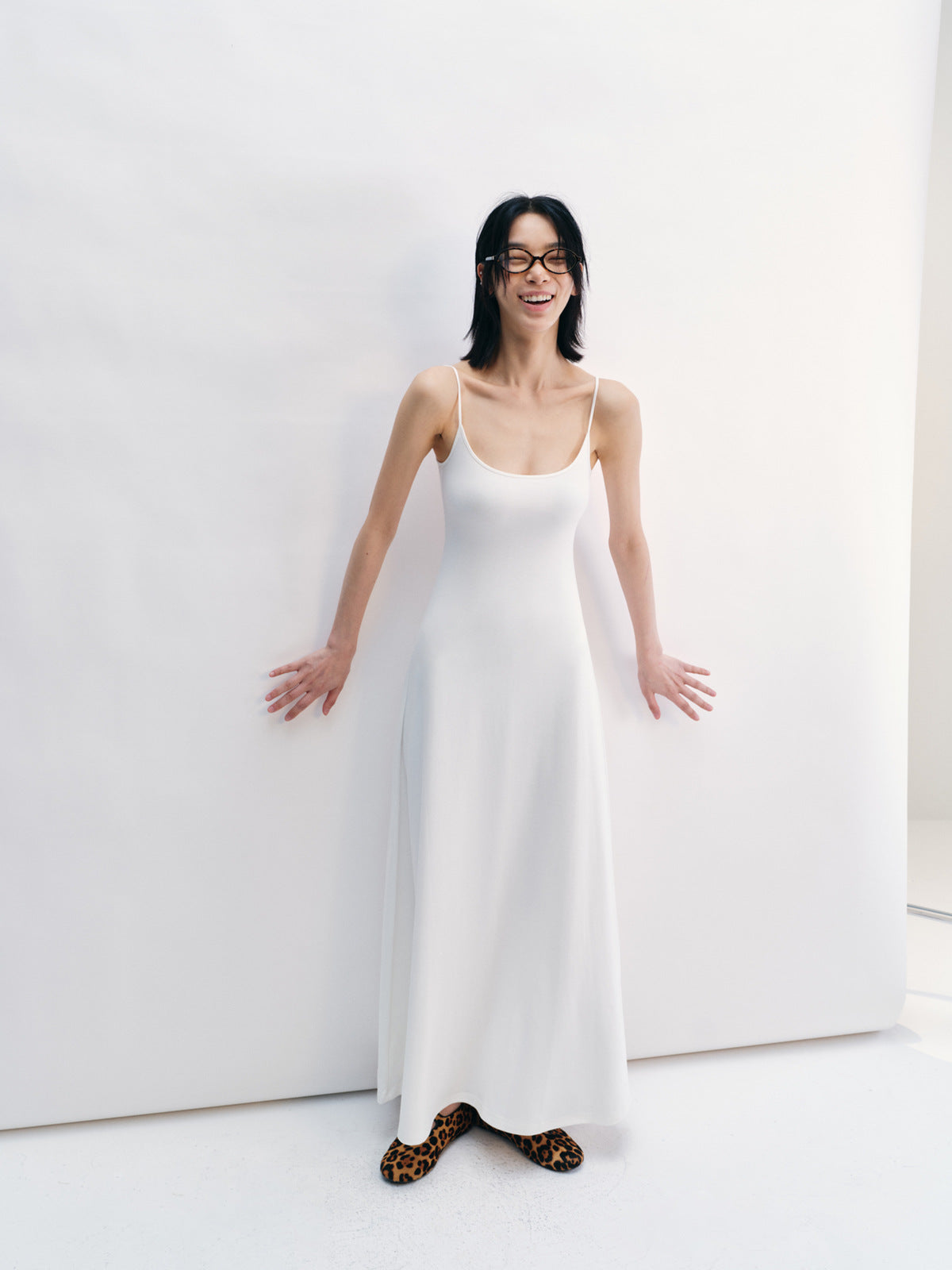 Casual Square Neck Cami Dress