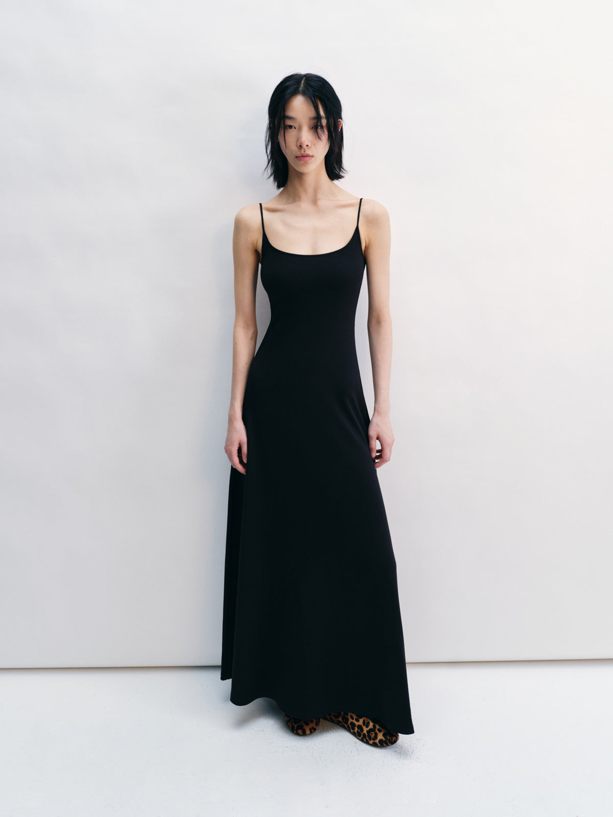 Casual Square Neck Cami Dress