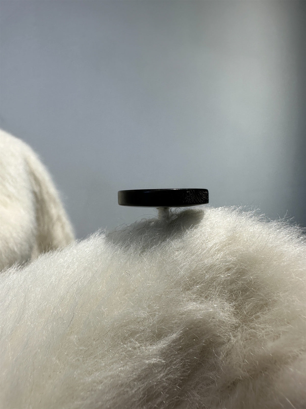 Suri Alpaca & Wool Lace-Up Downy Short Coat