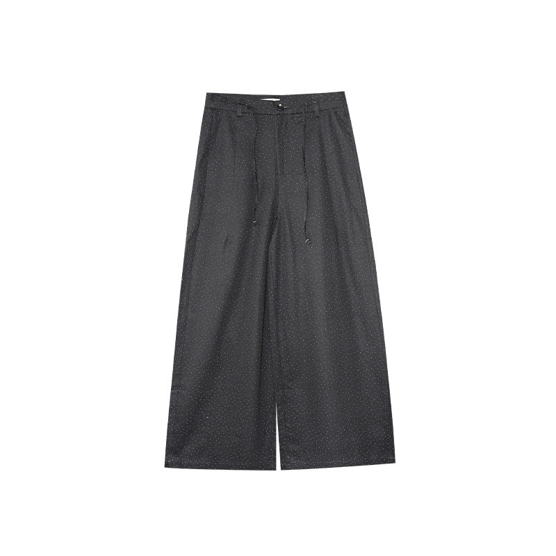 Versatile Cotton Wide-leg Pants