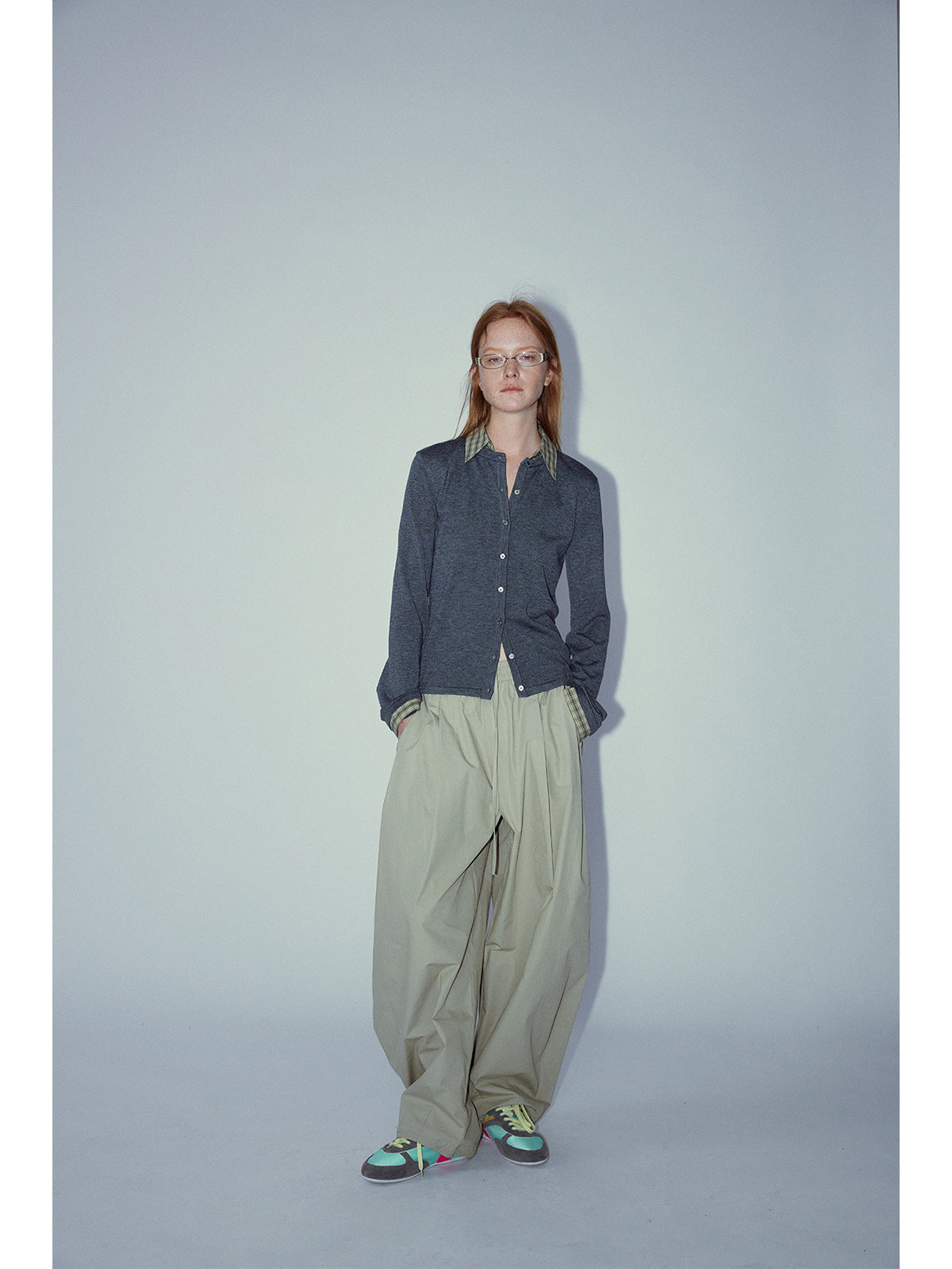Drawstring Parachute Pants