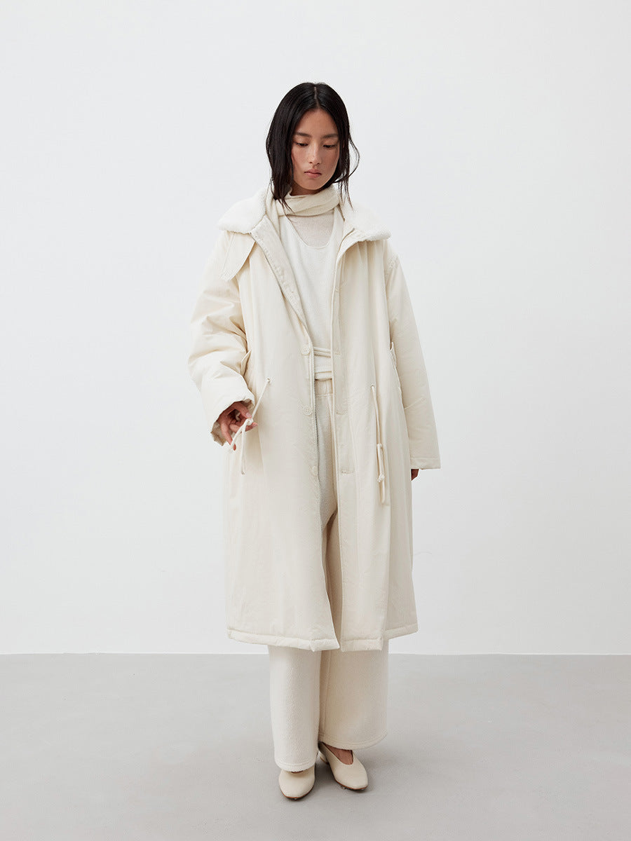 Everett Longline Shearling Coat