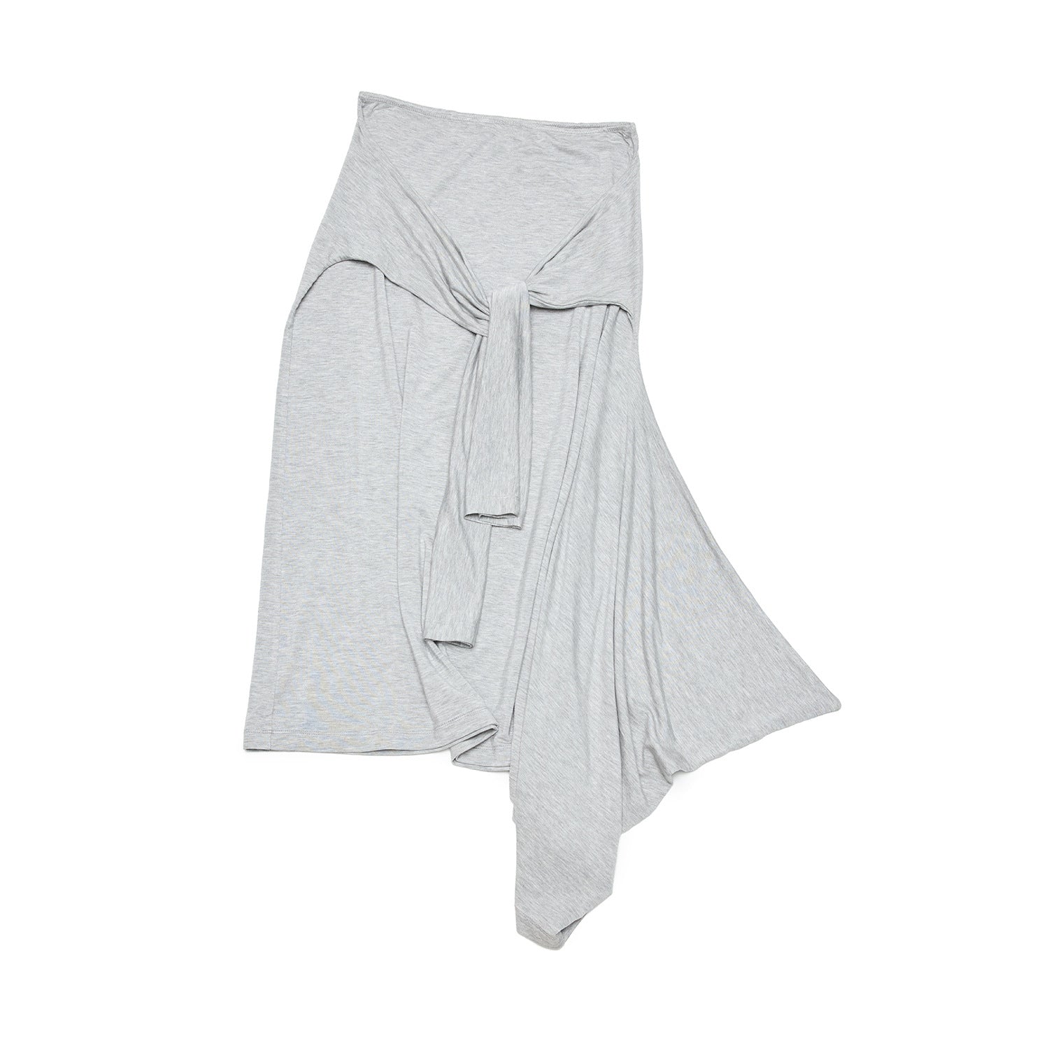 Breathable Stretch Strap Irregular Midi Skirt