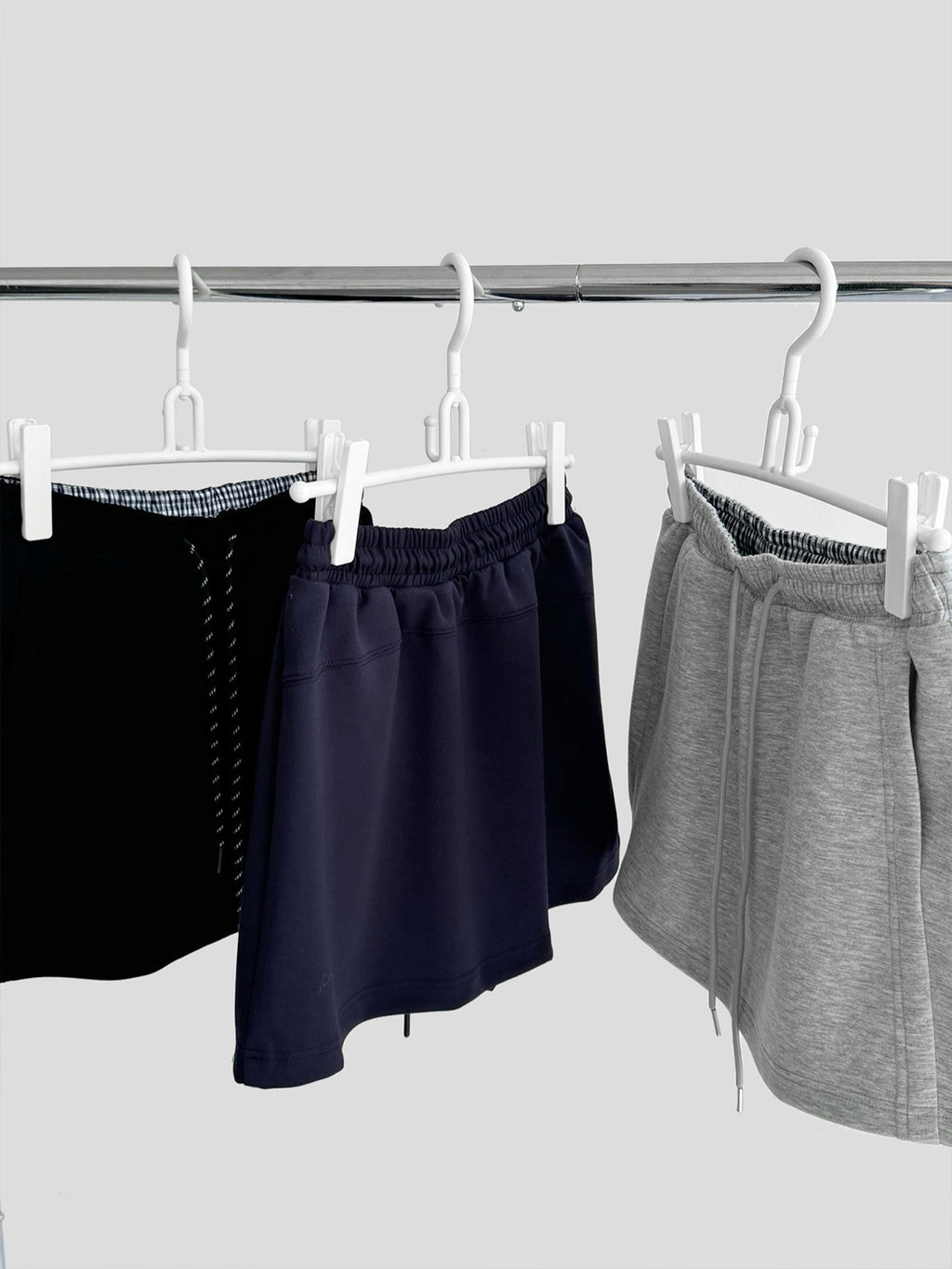 Casual Lace-Up A-Line Sweat Skirt