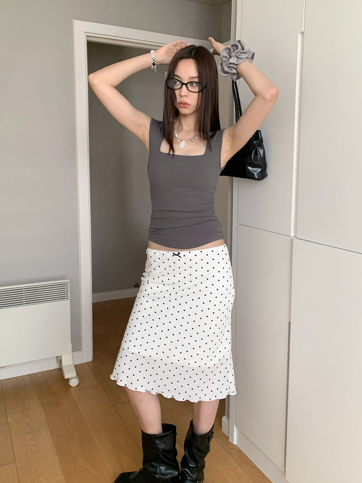 Square Neck Sleeveless Cami Top