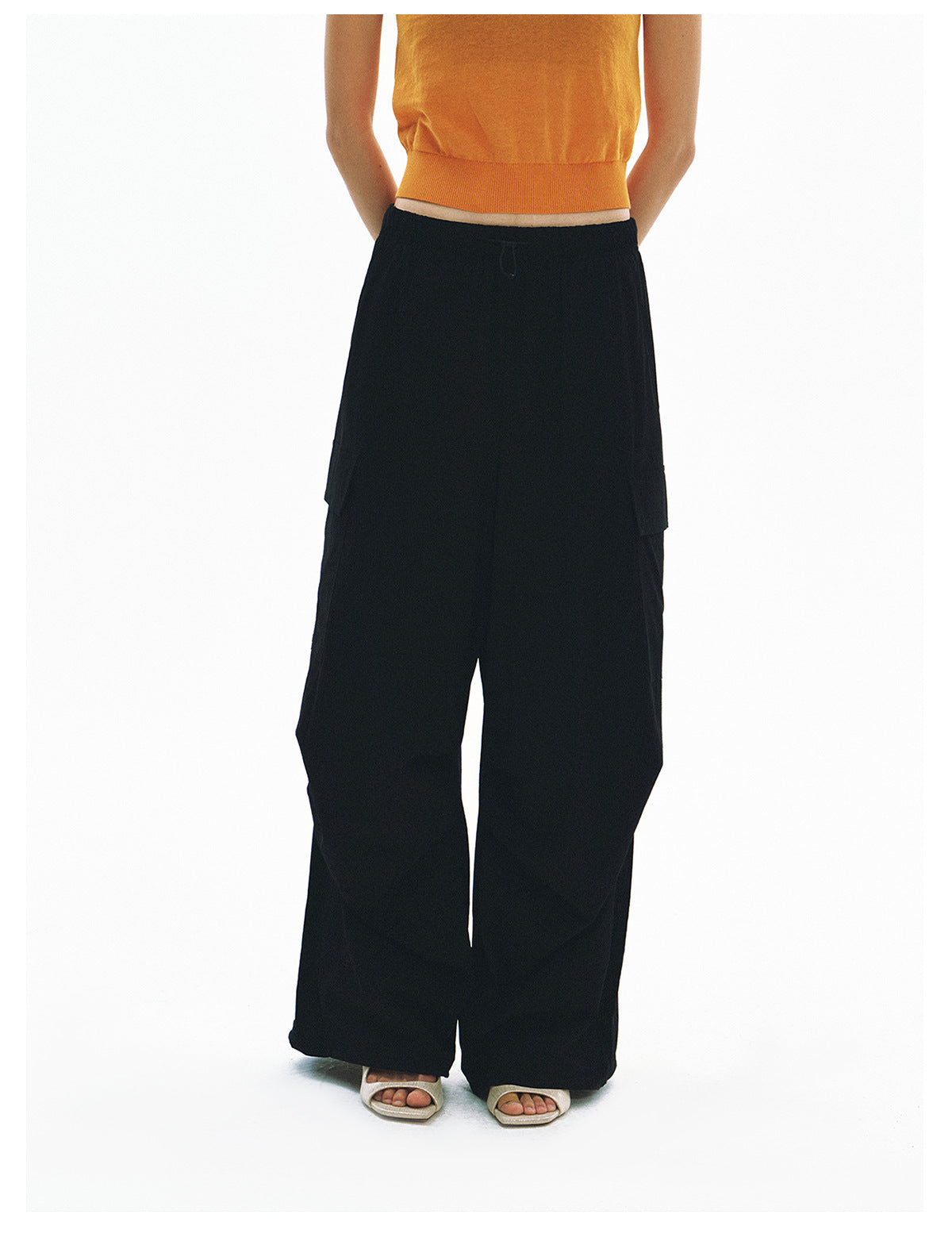 Cooling Sporty Elastic Waist Casual Pants