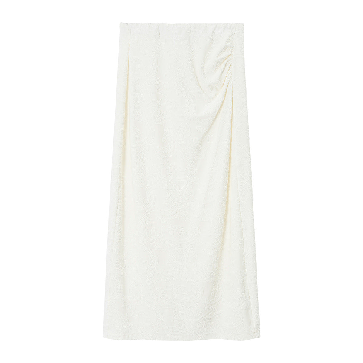 Paisley Jacquard Embroidered Maxi Skirt