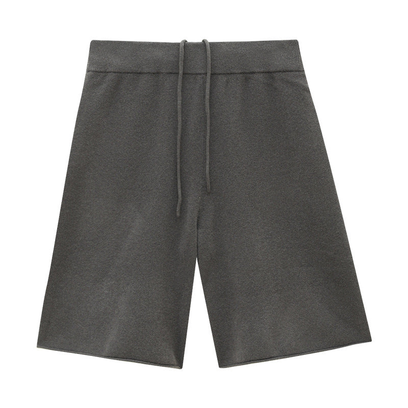 100% Wool Knee-Length Shorts