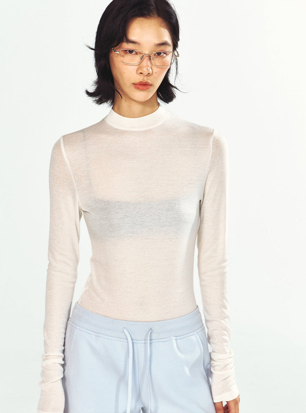Half-Turtleneck Base Layer Long-sleeve Shirt