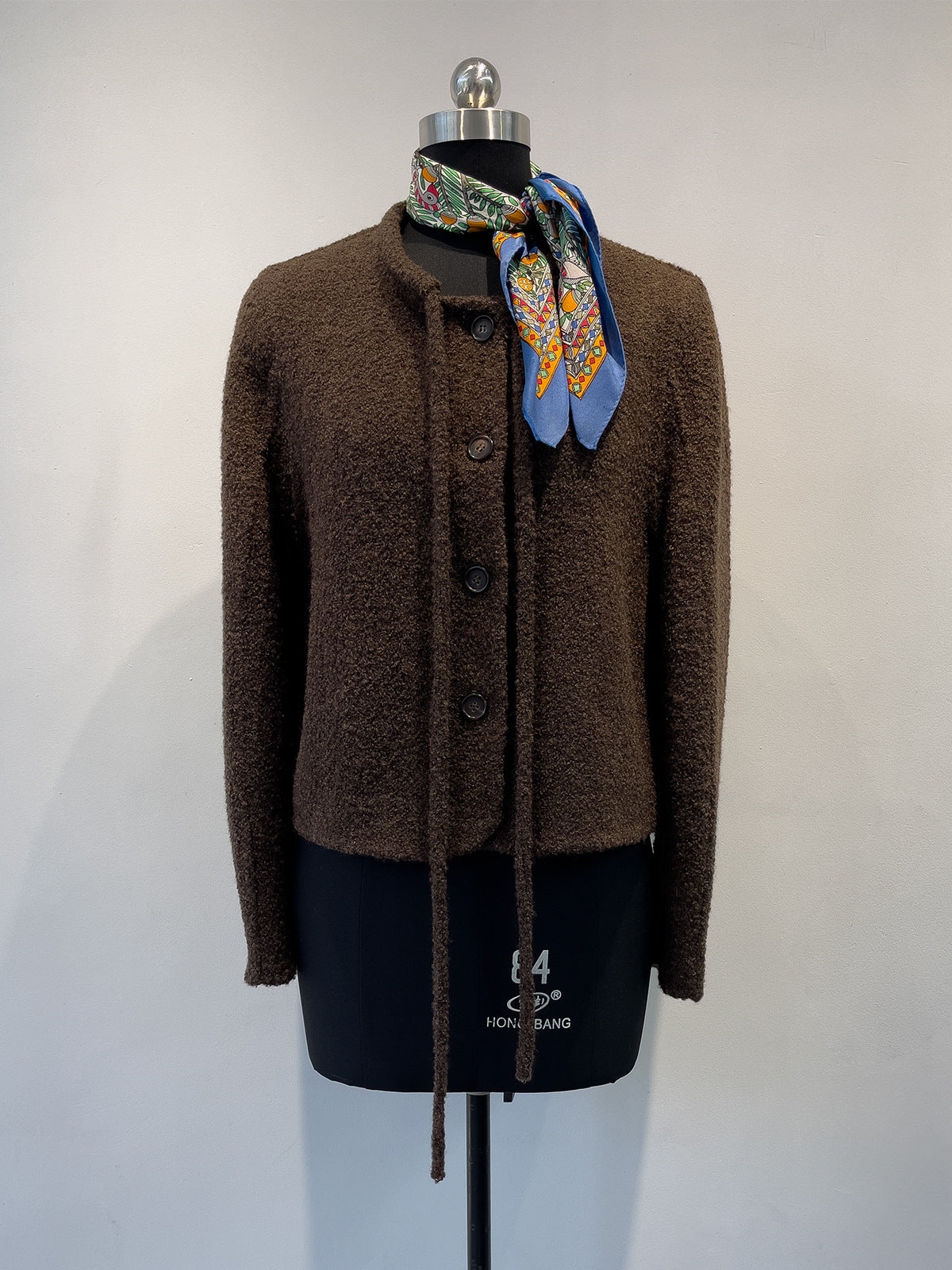 Alpaca Wool Camel Hair Short Jacket