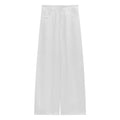 Linen Straight Leg Long Pants