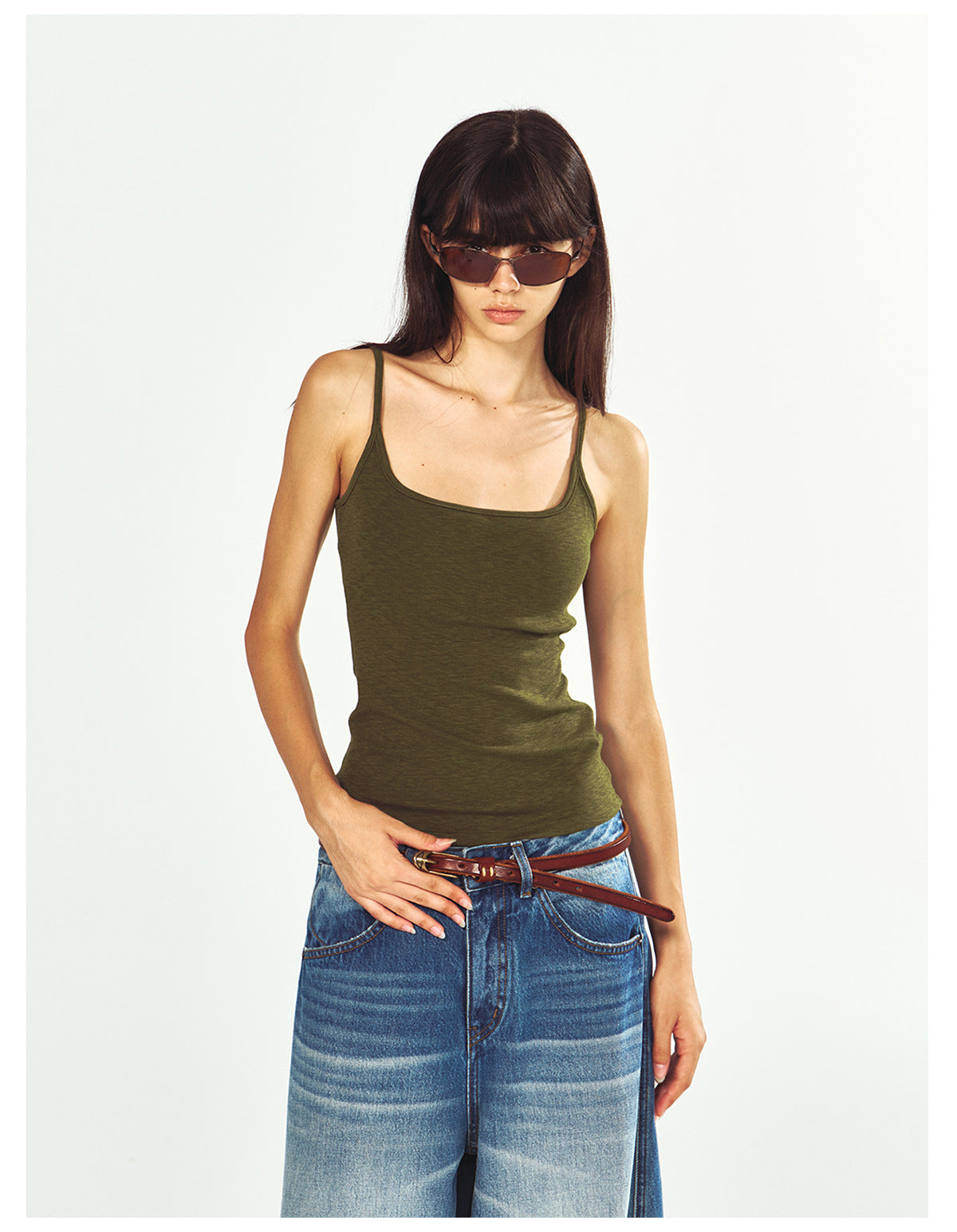 Slim Fit U-Neck Tank Top