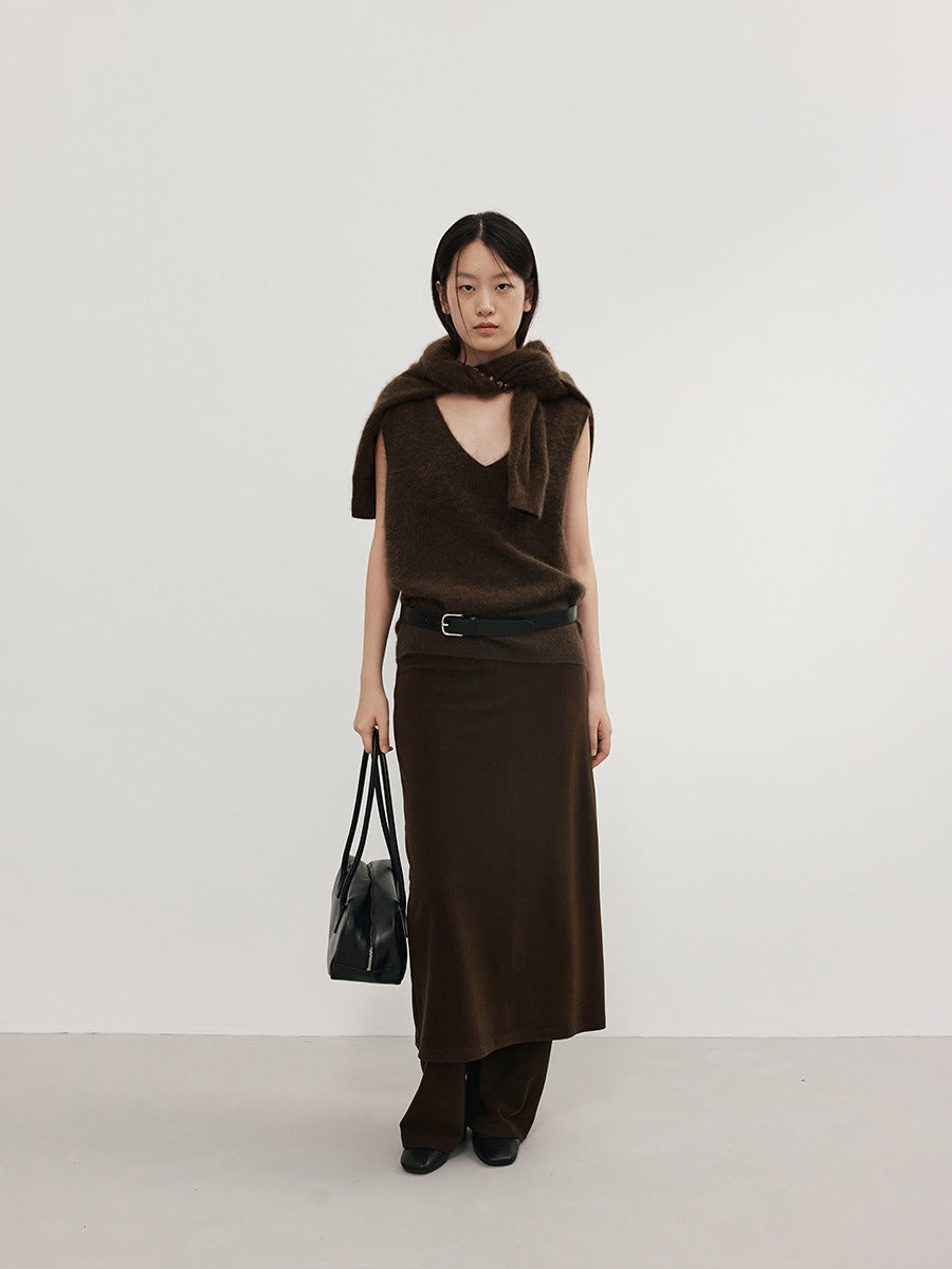 Two-piece Soft Skirt Pants