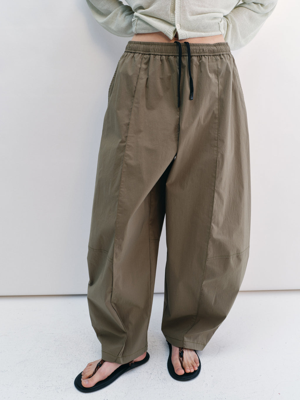 Light Athletic Pants Elastic Drawstring Pants