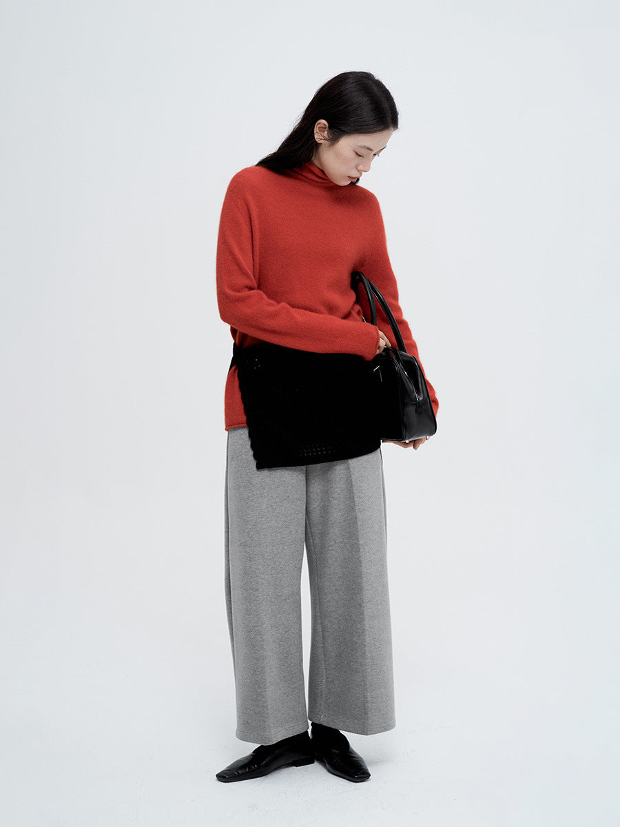 Straight-Leg Casual Sweatpants