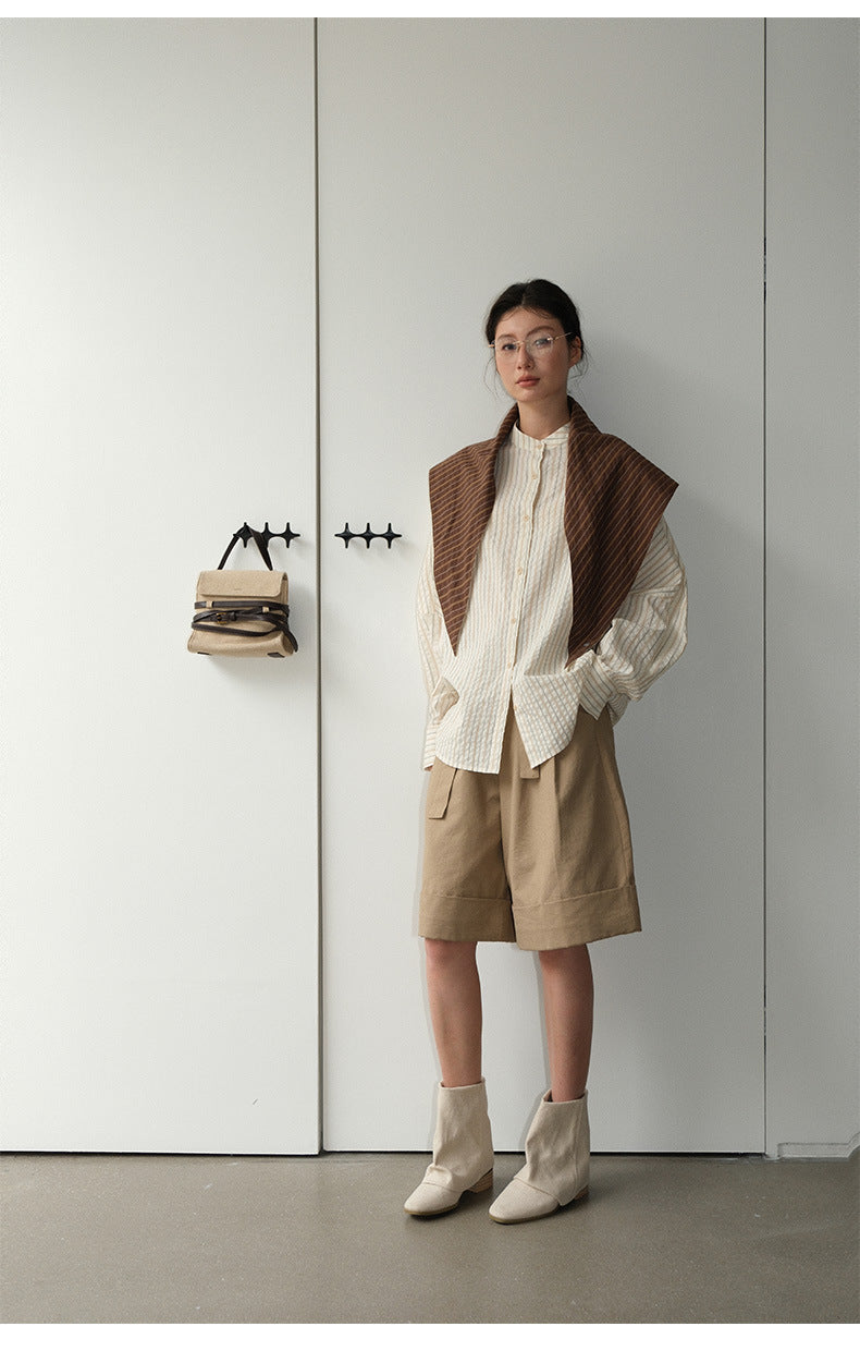 Silk Mesh Knit Wool Vest