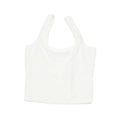 Knit Stretch Basic Square Neck Tank Top