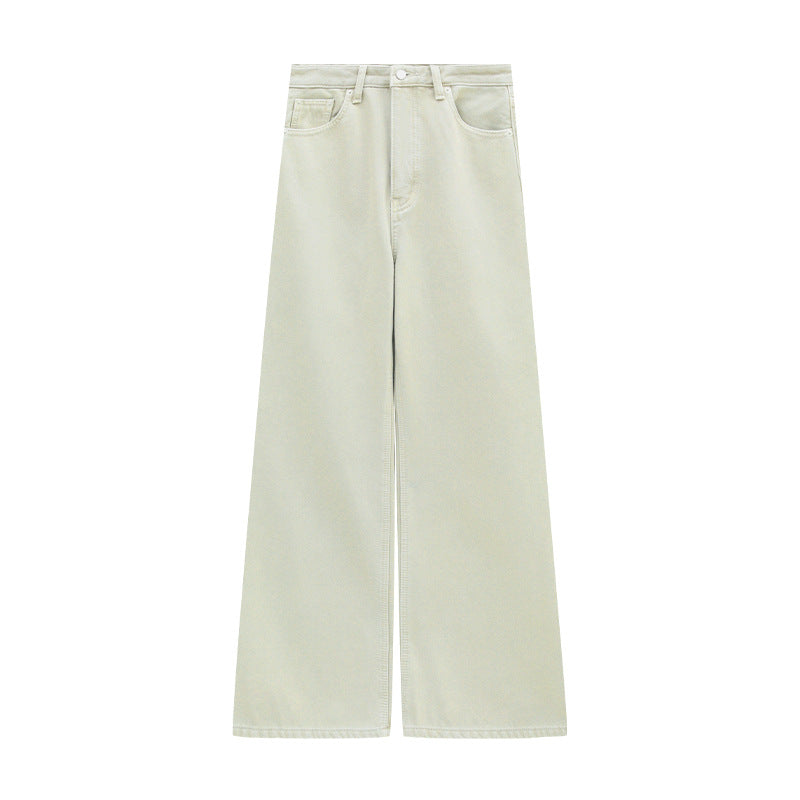 Washed High-Waist Supermodel Flared Jeans
