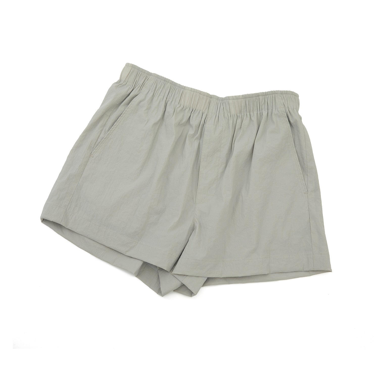 UPF30+ Elastic Waist Casual Straight Shorts