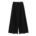 Wide-Leg Drape Pants