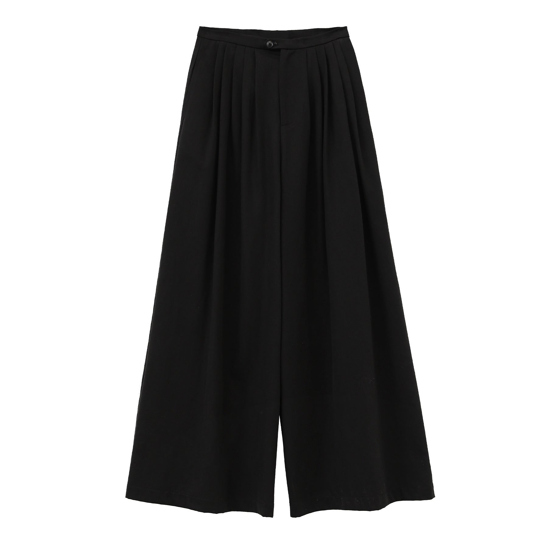 Wide-Leg Drape Pants