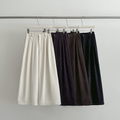 High-Waist Casual Pleated Wide-Leg Pants