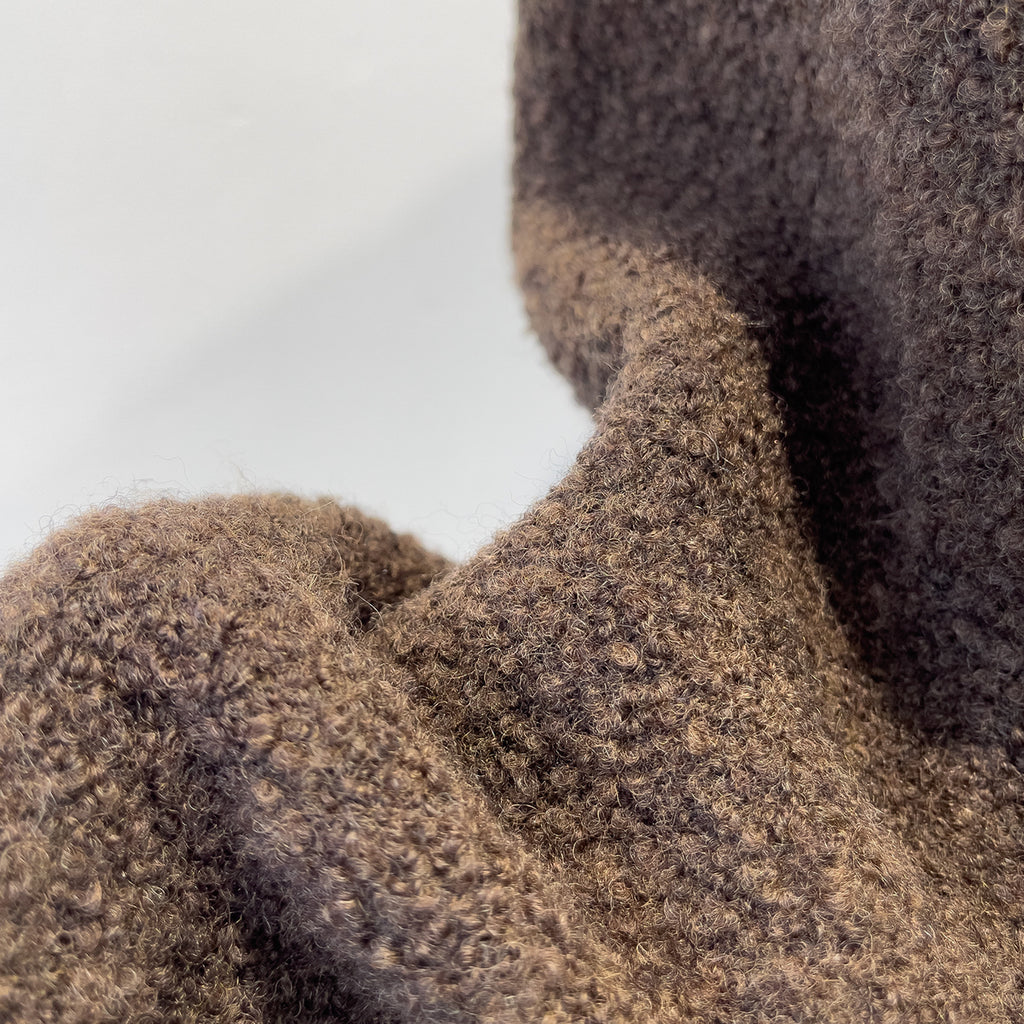 Alpaca Wool Camel Hair Short Jacket