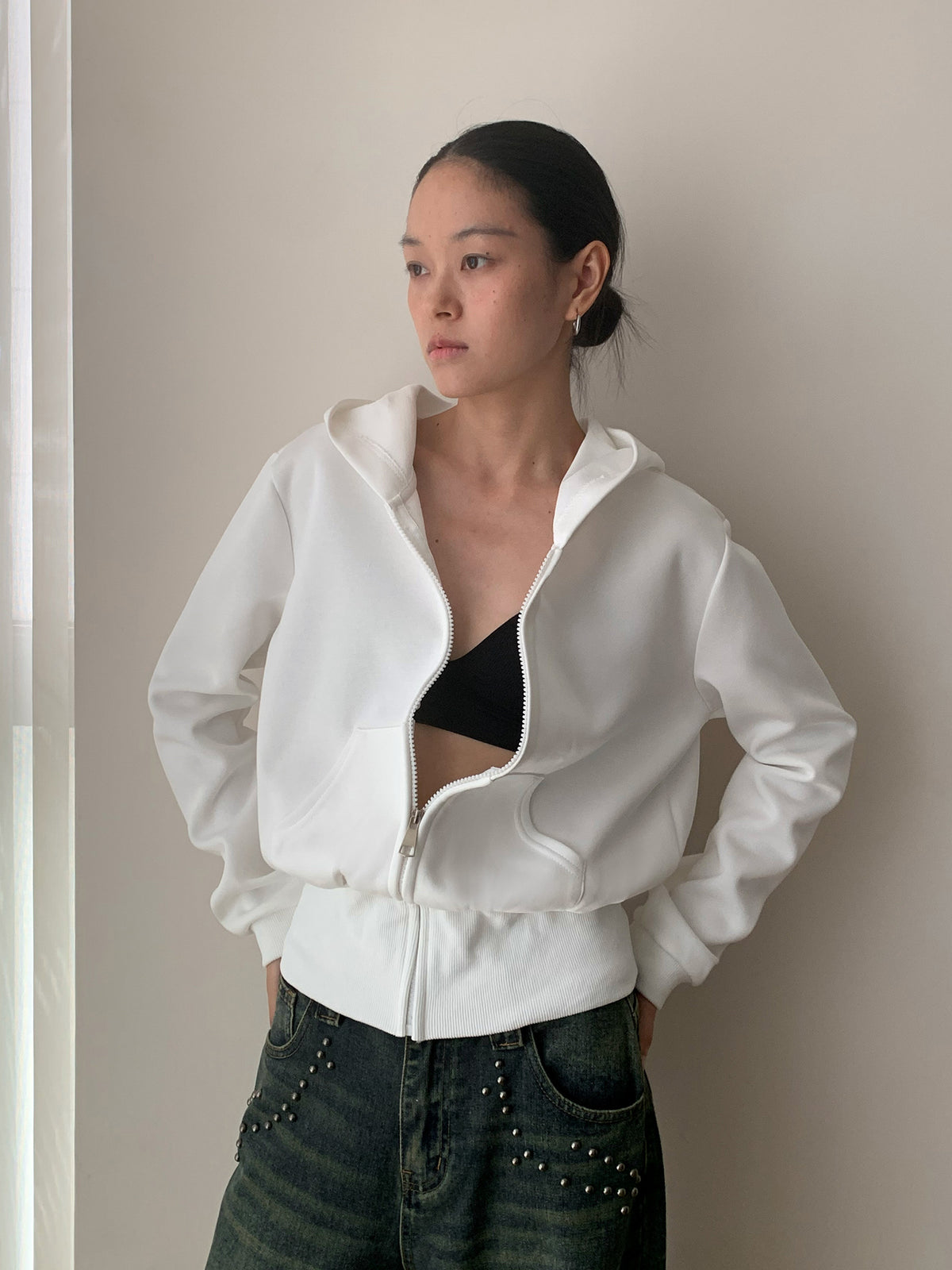 Soft Fleece Zip-Up Hoodie