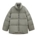 90 White Duck Down Warm Puffer Jacket